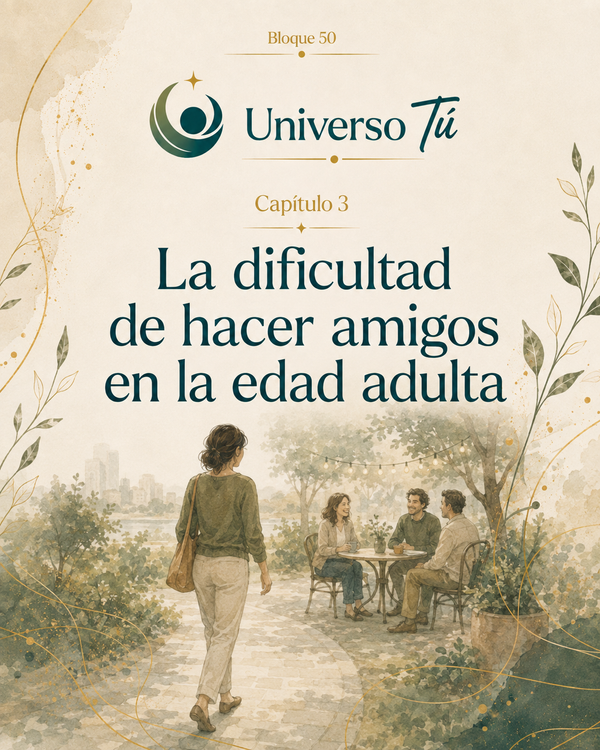 La dificultad de hacer amigos en la edad adulta
