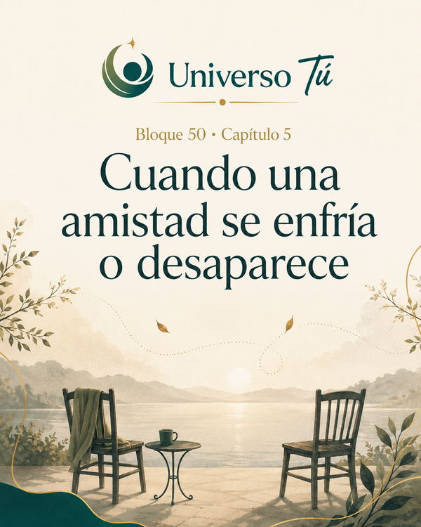 Cuando una amistad se enfría o desaparece