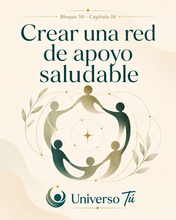 Crear una red de apoyo saludable