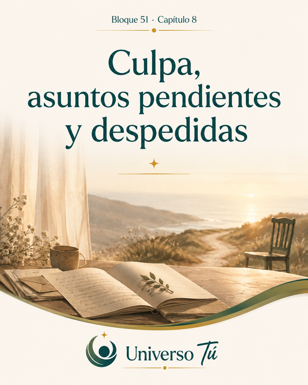 Culpa, asuntos pendientes y despedidas