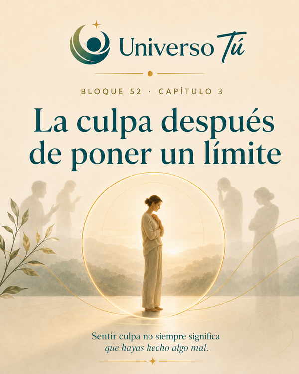 La culpa después de poner un límite