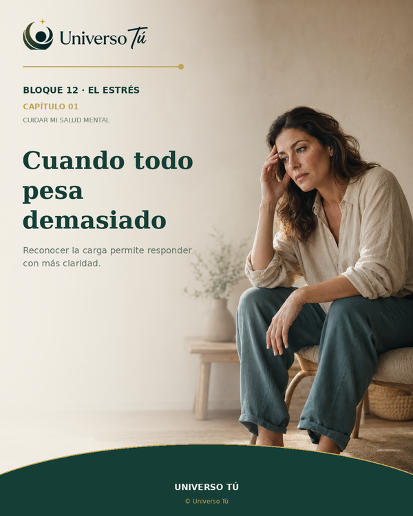 Cuando todo pesa demasiado