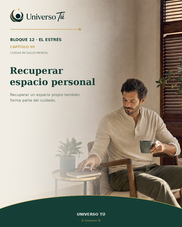 Recuperar espacio personal