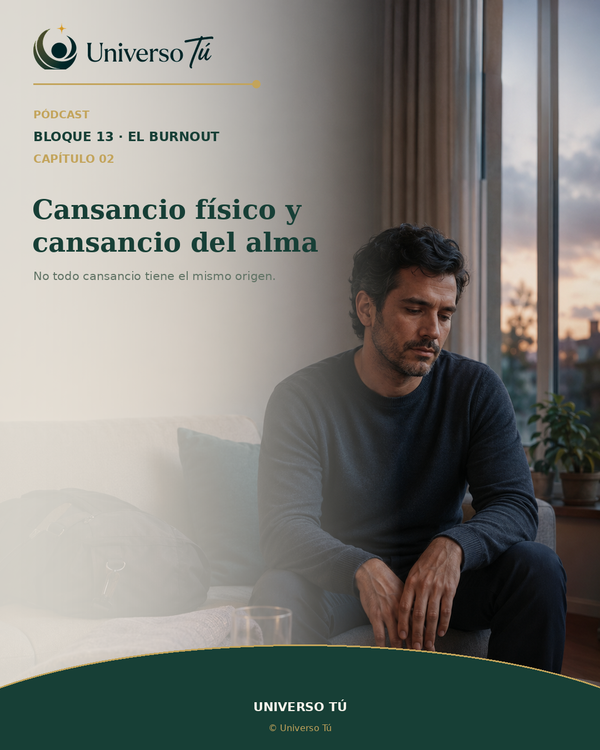 Cansancio físico y cansancio del alma