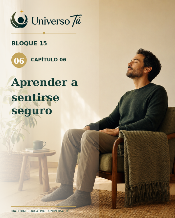 Aprender a sentirse seguro