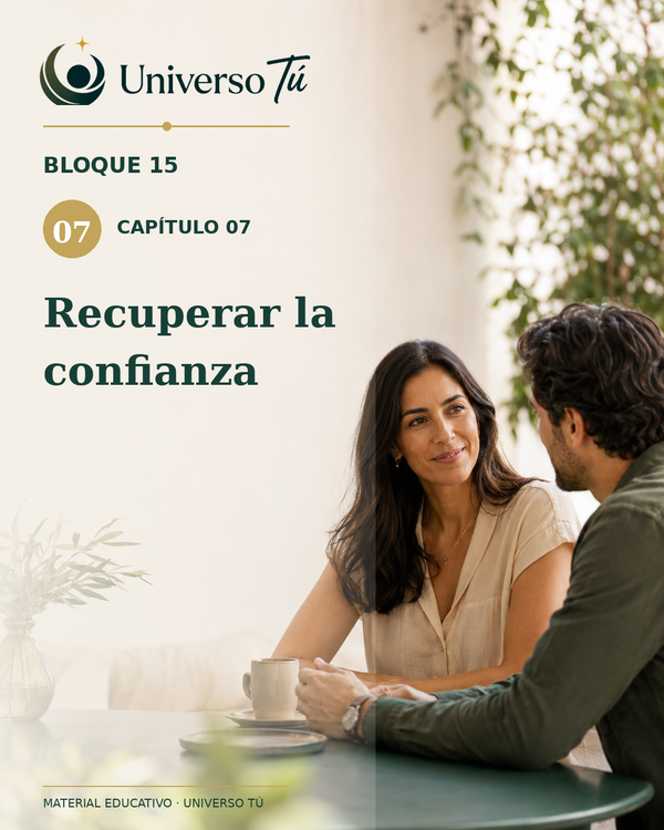 Recuperar la confianza